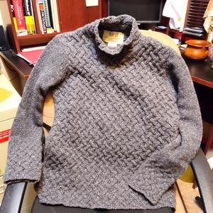 ( SOLD ) Hand Knitted Wool/Cashmere Sweater